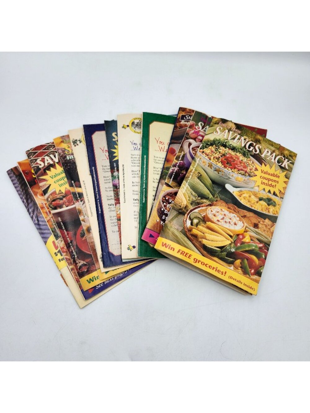 Taste Of Home Savings Pack Coupon Booklets Set Of 12 Assorted Issues